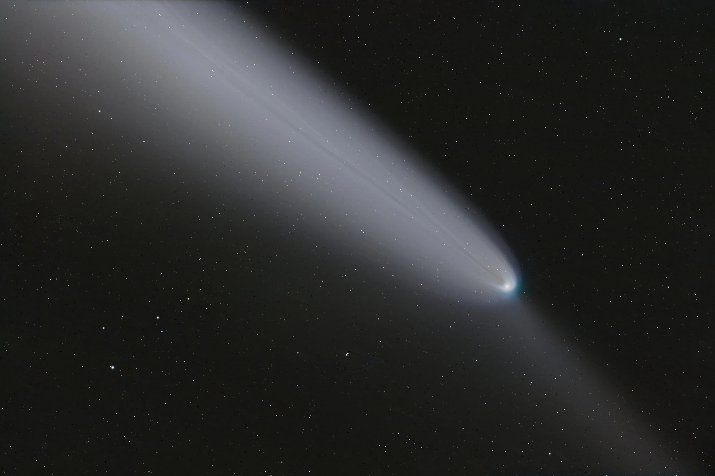 Close-up of Comet C/2023 A3 (Tsuchinshan–ATLAS) @2024.10.21